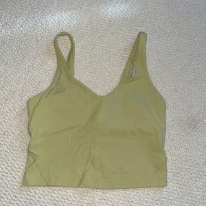 Lululemon tank size 4 built in bra